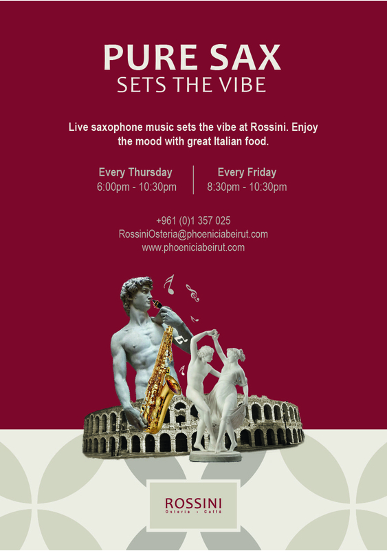 Pure Sax sets the Vibe at Rossini 